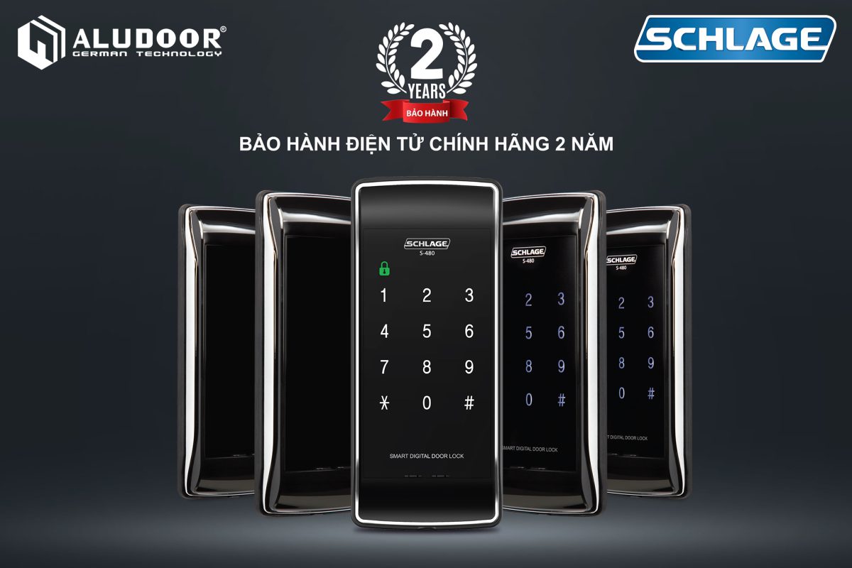 Bao hanh 2 nam khoa schlage