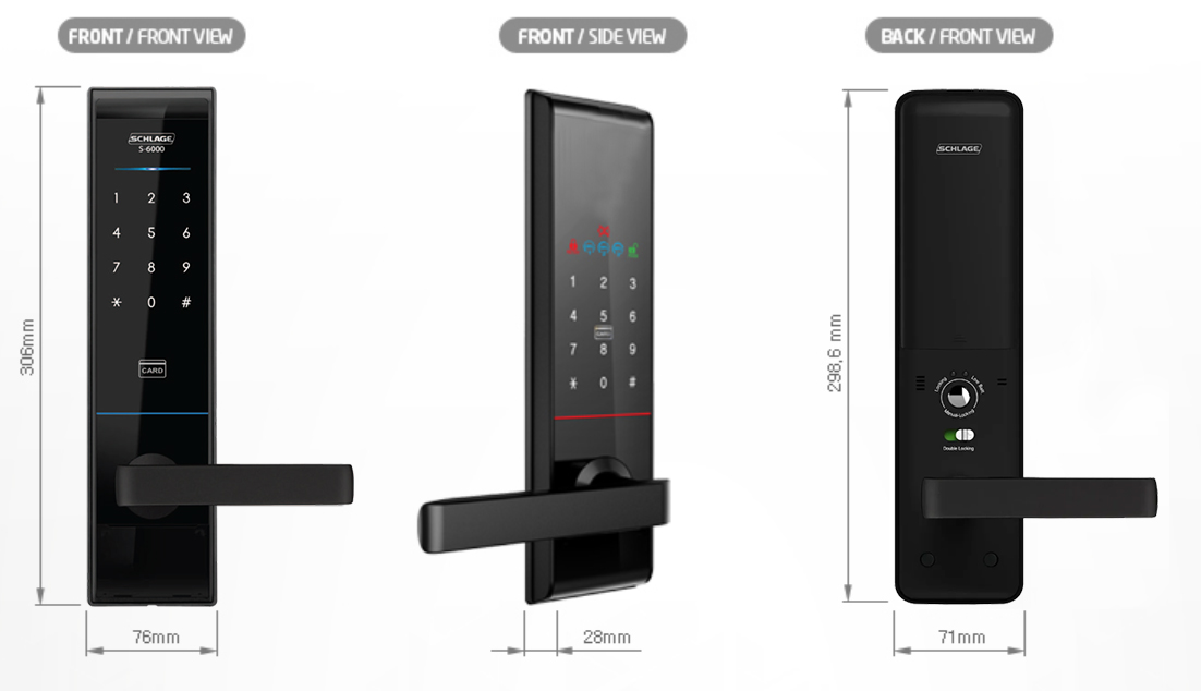 SCHLAGE S 6000