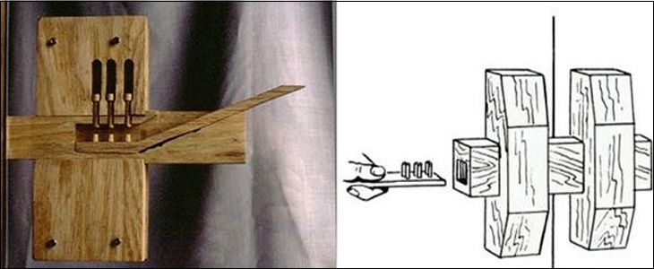 O khoa kim loai xuat hien kha lau sau do phai den giua nam 870 900 do cac tho thu cong nguoi La Ma che tao.