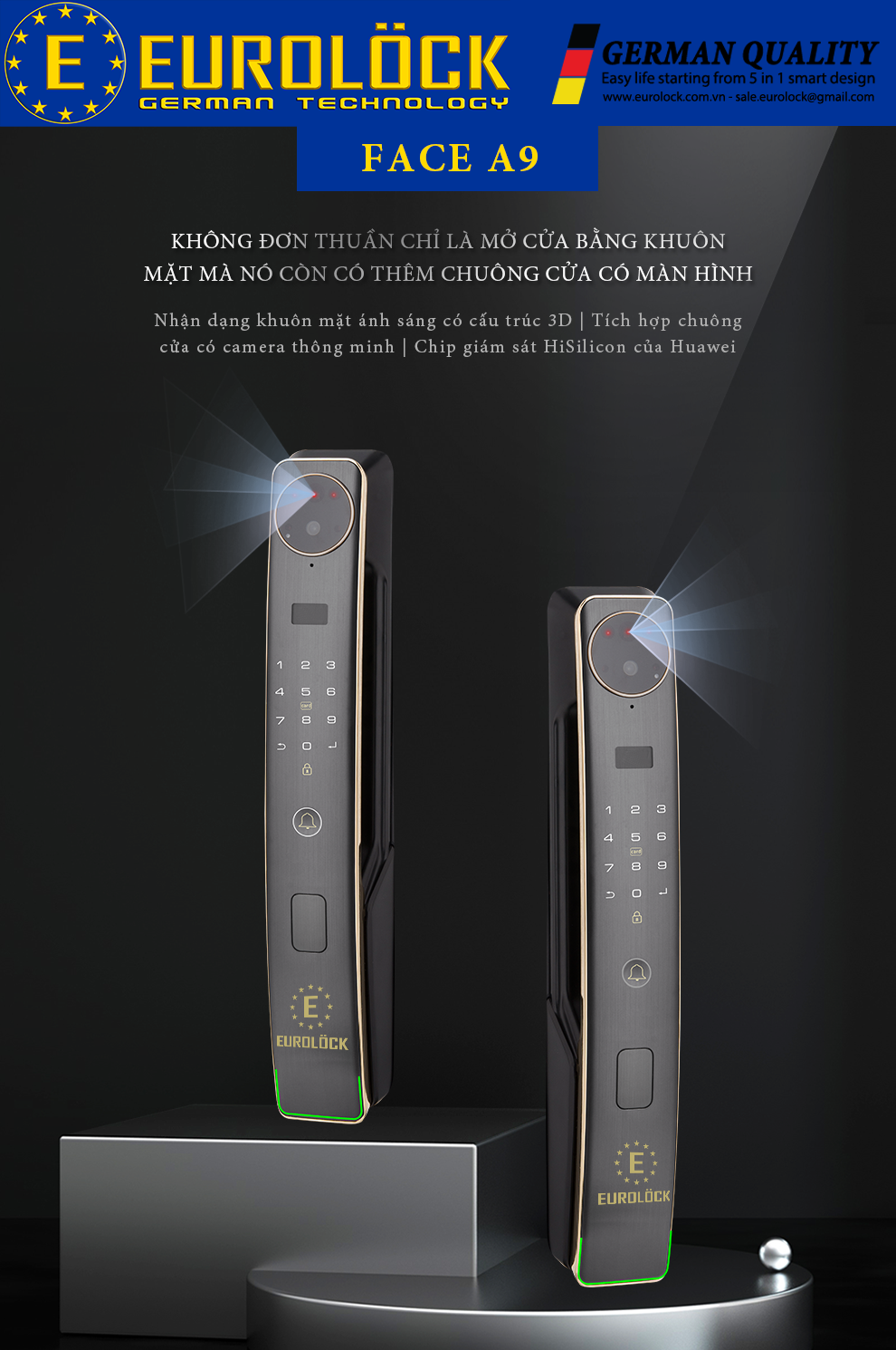 Khoá điện tử vân tay thay thế khoá cơ truyền thống