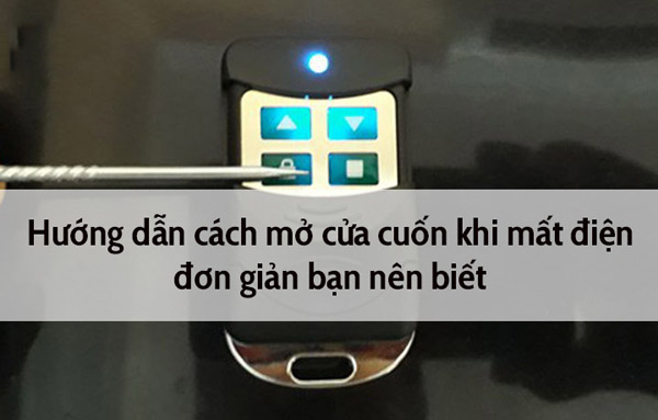 Dieu khien cua cuon Remote