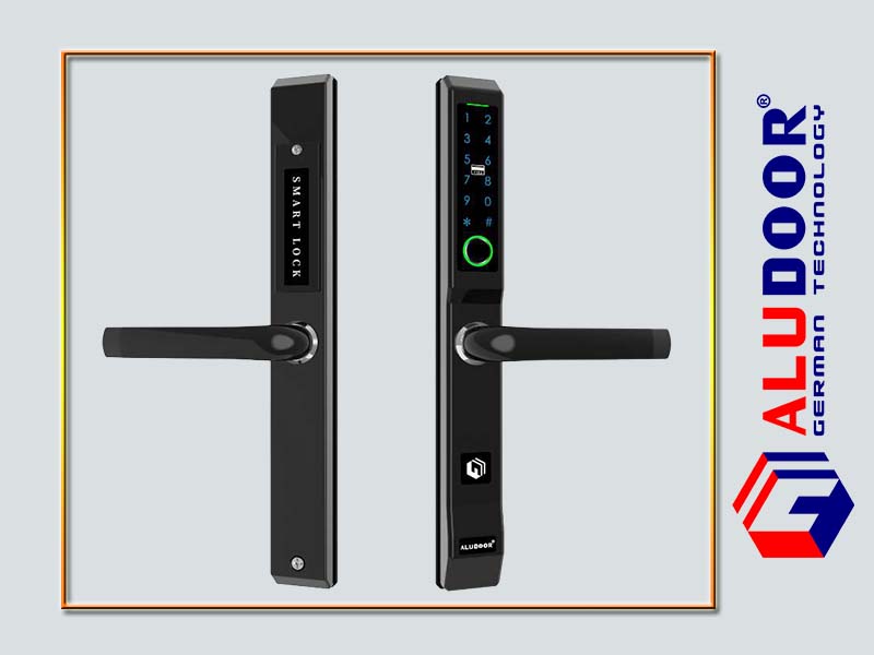 Khoa van tay cua nhom ALUDOOR AL600 BLACK 1