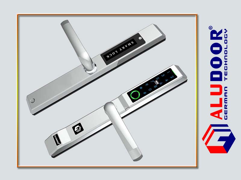 Khoa van tay cua nhom ALUDOOR AL600 SILVER 2